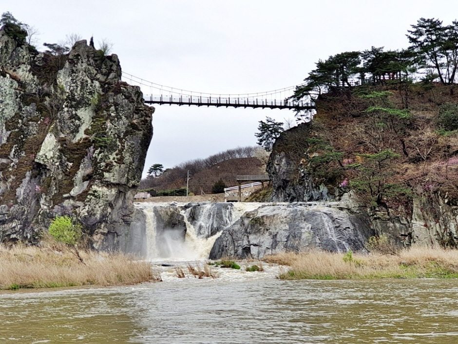 수주팔봉 야영지